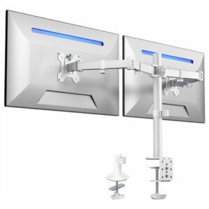 Soporte De Computadora Doble Ajustable Para 2 Monitores 32 P Color