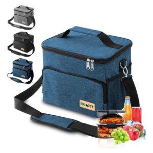 Lonchera Térmica Portátil Azul Impermeable 10 Litros Para Tr Azul