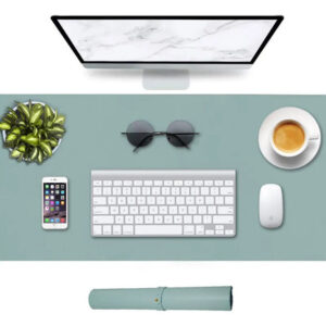 Alfombra Para Mouse Grande Antideslizante Azul Claro 80 Cm Azul Claro Diseño Impreso