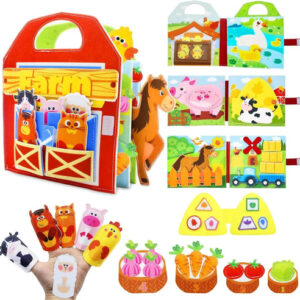 Juguetes Educativos Montessori Libro Sensorial Para Bebés