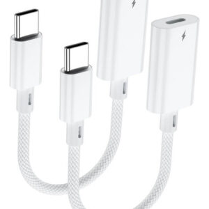Adaptadores Lightning A Usb C Carga Rápida Paquete De 2 Color