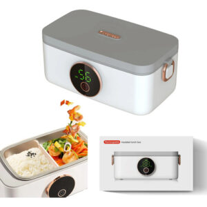 Fiambrera Eléctrica Portátil Autocalentable 60w 16000mah Color