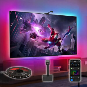 Luces Led Retroiluminación Para Tv Wifi Rgb 3.6m Compatible