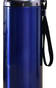 Termo De Acero Inoxidable 1l Doble Pared Azul Antigoteo Azul