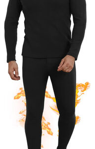 Ropa Interior Térmica Para Hombre Cálida Y Gruesa Ajuste Clá Darkgary Ch