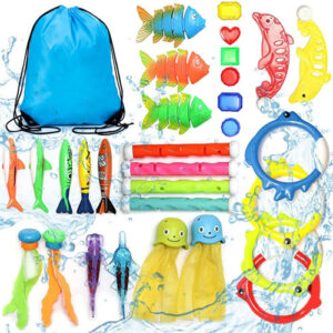 Juguetes De Buceo 30pcs Para Piscina Niños Set Diversión Ver