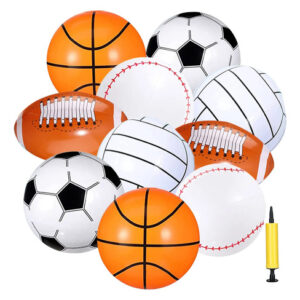 10 Pelotas De Playa Inflables Multicolor Para Juegos Acuátic Multicolor Nombre Del Diseño