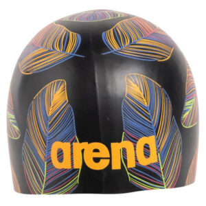 Gorro De Natación Unisex De Silicona Para Entrenamiento Y Ca Falling Leaves Diseño De La Tela Talla