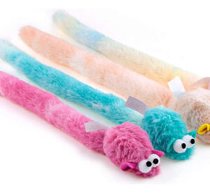 Juguetes De Ratón De Felpa Para Gatos Paquete De 4 Colores Paquete De 4 Colores Surtidos