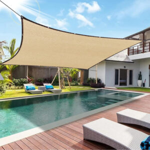 Malla Sombra 4x3m Protección Uv Para Jardín Y Patio Color
