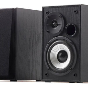 Altavoces De Estantería Activos 24w Enchufe A Ordenador Rojo