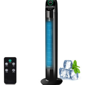 Ventilador De Torre Silencioso 86 Cm Oscilación 90 Control R 0 Mm Frecuencia Color De La Estructura Color De Las Aspas Material De Las Aspas 0