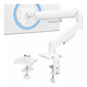 Soporte De Monitor Ajustable Vesa 17 A 32 Pulgadas Blanco Color