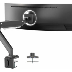 Soporte Brazo De Monitor De Aluminio 49 Pulgadas Usb 3.0 Color