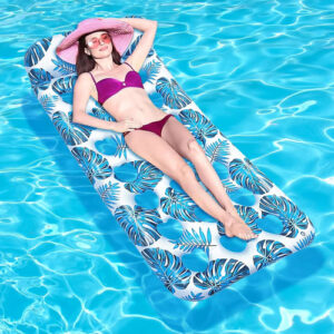 Flotador Inflable Azul Para Alberca Hamaca Para Adultos Y Ni Azul