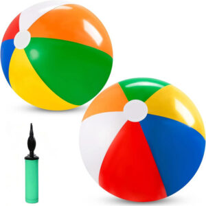 Pelotas Inflables De Playa Arco Iris 40cm Juguetes Niños Multicolor Nombre Del Diseño