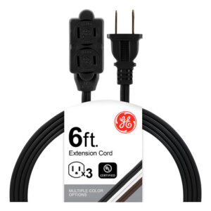 Cable De Extensión 3 Tomacorrientes 183 Cm Calibre 16 Interi