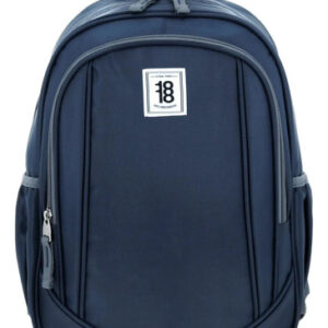 Mochila Azul Daypack Rectangular Para Adultos 1866-9 Azul Diseño De La Tela