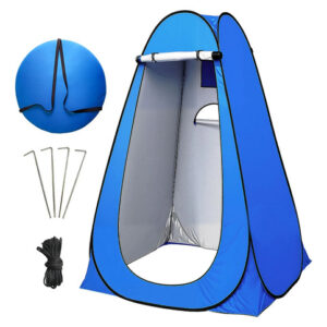 Tienda De Campaña Portátil Impermeable Para Ducha 150 Cm Azu Color