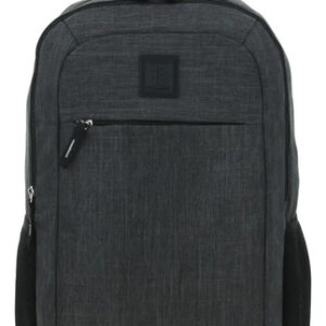 Mochila Grande Unisex Negra Porta Laptop Hasta 15 Pulgadas Negro Diseño De La Tela