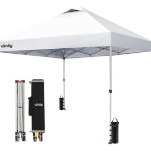 Carpa Plegable 3x3 M Toldo Pop Up Fácil Armado Blanca Blanco