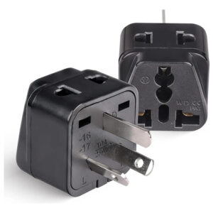 Adaptador De Enchufe 2 En 1 Tipo I Universal Para Laptop Y M