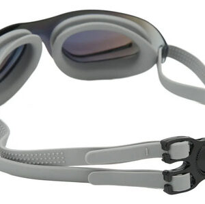 Gafas De Natación Antivaho Ajustables Resistentes Al Agua Gris