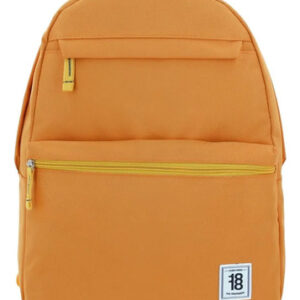 Mochila Grande Unisex Amarilla Para Computadora Portátil 181 Amarillo Diseño De La Tela