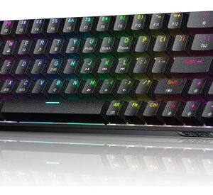 Teclado Mecánico Inalámbrico 60% Rgb Bluetooth Usb C Gamer Color Del Teclado Idioma