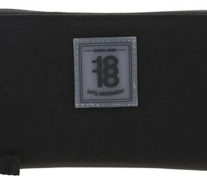 Cartera Negra Para Mujer Con Monedero Y 8 Espacios 3x20x10 C Color Diseño De La Tela