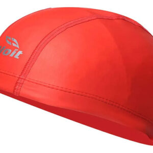 Gorra De Natación Hipoalergénica Adulto Poliuretano Roja Rojo Diseño De La Tela Talla