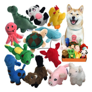 Juguete De Peluche Para Cachorros Masticable Suave 12 Pzs