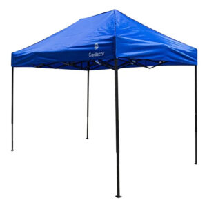 Toldo Plegable 2x3m Azul Impermeable Exteriores Campismo Uv Color