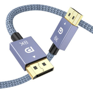 Cable Displayport 8k A Displayport 1.4 2m Alta Velocidad 32.