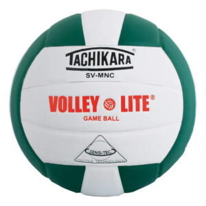 Voleibol Ligero Adultos Color Verde Oscuro Piel Sintética Verde Oscuro/blanco