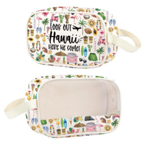 Bolsa De Maquillaje Impermeable Para Mujer 23x16 Cm Viajes Color