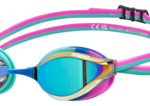 Anteojos De Natación Unisex Antivaho Sin Fugas Para Triatlón Turquesa-agua-fucsia