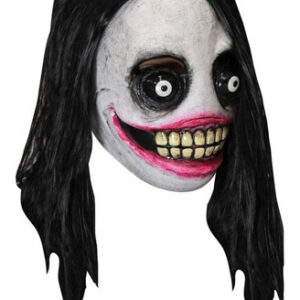 Máscara Terror Para Niños J. The Killer Jr Creepypasta Miedo Color Blanco