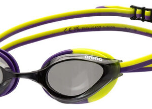 Anteojos De Natación Unisex Antivaho Para Adultos Corte DeLG Humo/ciruela/lima Ártica