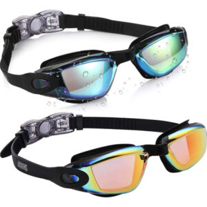 Anteojos De Natación Para Niños De 3 A 14 Años Paquete De 2 Color
