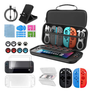 Kit 25 En 1 Accesorios Para Nintendo Switch 2 Estuche Y Más