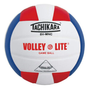Pelota De Voleibol Ligera Juvenil Escarlata Blanca Fivb Escarlata/blanco/rey