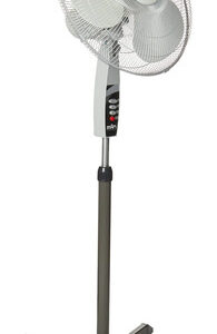 Ventilador De Pedestal 18 Pulgadas 3 Velocidades Oscilante 1 0 Mm Frecuencia Color De La Estructura Color De Las Aspas Material De Las Aspas 0