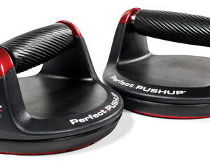 Entrenador De Flexiones Perfecto Con Asas Giratorias Antides Negro