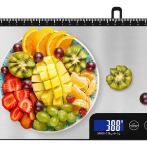 Balanza De Cocina 15 Kg Profesional Pantalla Lcd Función Tar Color 0 G