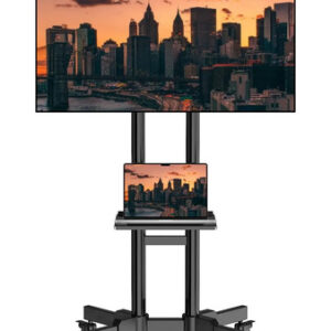 Soporte De Tv Móvil Con Ruedas Para Televisores 32 A 65 Color