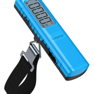 Báscula De Equipaje Digital Portátil 50 Kg Sin Pilas Azul Azul