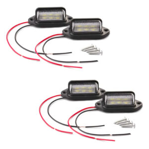 Luz Led 12v Para Placa De Matrícula Y Techo Interior 6000k