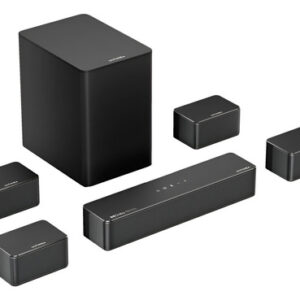 Home Theater Ultimea Dolby Atmos 5.1 Negro Conectividad Hdmi Bluetooth