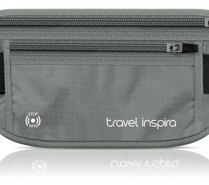 Cinturón De Viaje Antirrobo Rfid Bolsa Oculta Unisex 14x28 C Color Diseño De La Tela